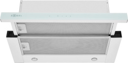 Вытяжка встраиваемая Zugel ZHT652GW белый управление: сенсорное 1 мотор