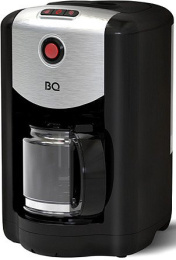 Капельная кофеварка со встроенной кофемолкой BQ CM1009 Черный-Стальной