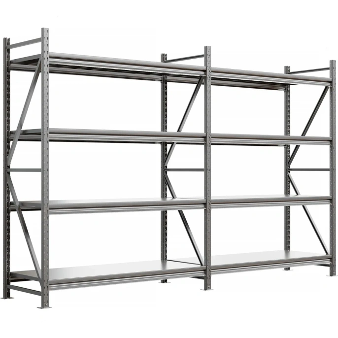 Система хранения IRONMEBEL optimus pro h-2000 zn, 4 яруса, 2600x500 мм, M-ССГР2000ОЦ2600500+