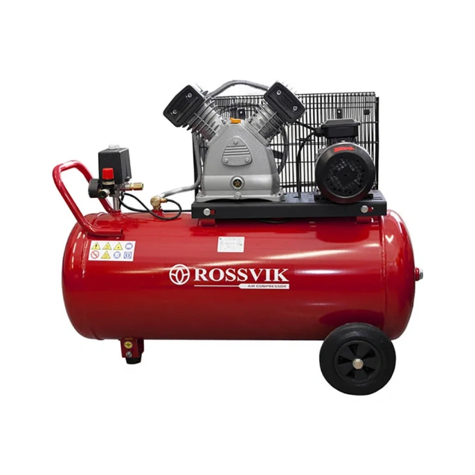Поршневой компрессор ROSSVIK 10бар, ресивер 100л, 220В/2,2кВт СБ4/С-100.LB30А