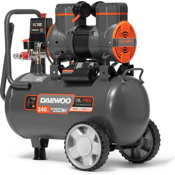 Безмасляный компрессор высокой производительности DAEWOO DAC 240 S