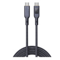 Aukey Кабель Nylon Braided 100w LCD 1m black AC-CB-MCC101