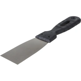 Шпательная лопатка Gigant 40 мм из нержавеющей стали с пластиковой ручкой SPT 004 (Россия)