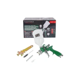 Краскораспылитель с верхним пластиковым бачком ROCKFORCE RF-H-887P-14V