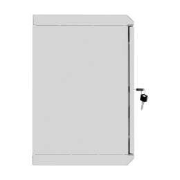 Шкаф телекоммуникационный 10" настенный 9U ExeGate EC-WM-9U.280.G.GREY (10”, 9U, 350x280x420mm (ШхГхВ), передняя дверь закаленное стекло, пыле- и влагозащита IP23, светло-серый RAL 7035) EX298625RUS