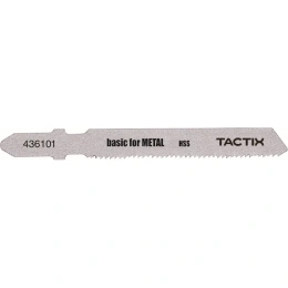 Пилка по металлу Т118A, 5 шт для электролобзика TACTIX 436101