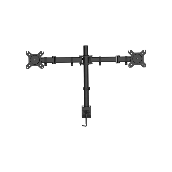 Кронштейн для мониторов Cactus CS-VM-D29-BK черный 13"-27" макс.8кг настольный поворот и наклон