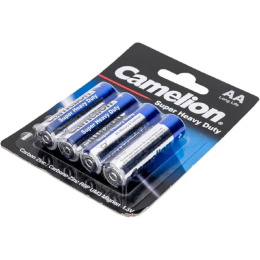 Camelion R 6 Blue BL-4 R6P-BP4B, батарейка,1.5В 4 шт. в уп-ке