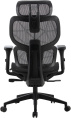 Кресло Cactus CS-MC555-BK, сетка, до 150кг, регулируемые 3D подлокотники,  черный