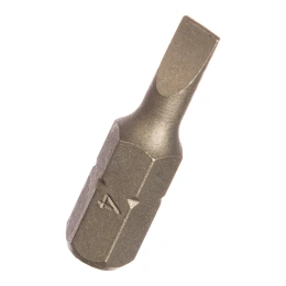 Вставка-бита 1/4"DR шлицевая, SL4, 25 мм Ombra 514540