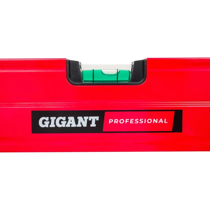 Алюминиевый магнитный фрезерованный уровень Gigant Professional 400 мм 3 глазка GPGW-40-1