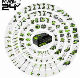 Циркулярная пила дисковая Greenworks GD24CS ручная D диска.:185мм 1500907CUB