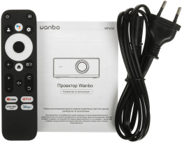 Проектор Wanbo X5 Pro Android 11, 1080P, 1100 ANSI, 2+16G, автофокус, чёрный, WPA34
