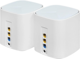Бесшовный Mesh роутер Netis Neme X30S NEME X30S 2 PACK AX3000 10/100/1000BASE-TX белый упак.:2шт (NEME X30S (2 PACK))