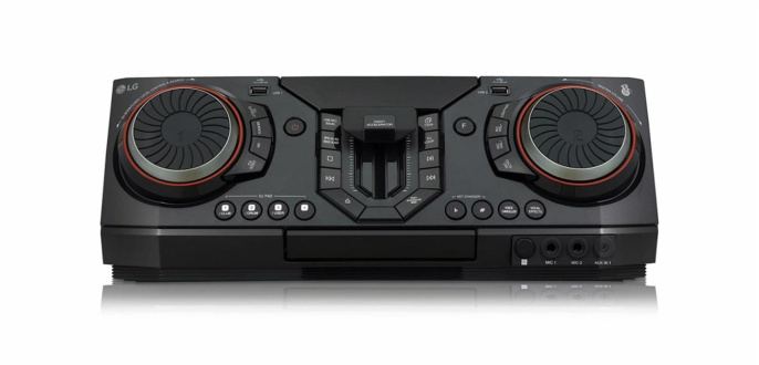 Минисистема LG CL98-FS черный 3500Вт CD CDRW FM USB BT (CL98P+NL98)