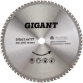 Пильный диск Металл 305x25.4х2,4 мм, 72 зуба Gigant G-110924