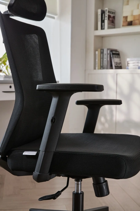 Кресло офисное компьютерное EVOLUTION ErgoLine 3 Black