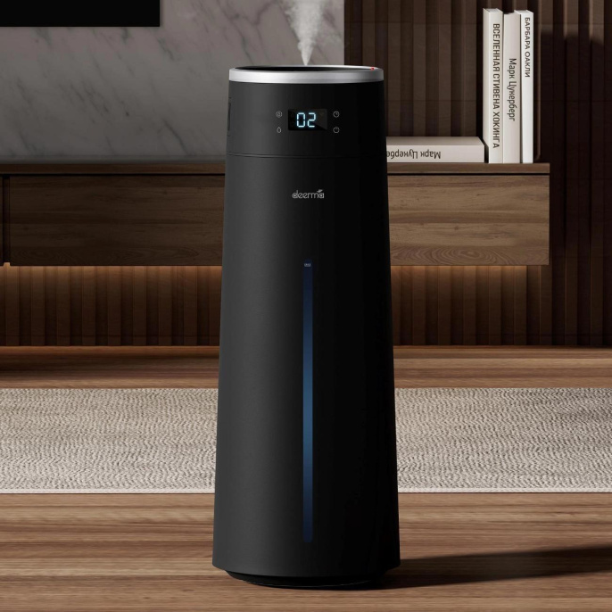 Увлажнитель воздуха ультразвуковой DEERMA DEM-F950W, 8л, черный