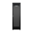 NTSS Шкаф напольный универсальный серверный NTSS R 18U 600х600мм, 4 профиля 19, двери перфорированная и перфорированная, боковые стенки съемные, регулируемые опоры, разобранный, черный RAL 9005 NTSS-R