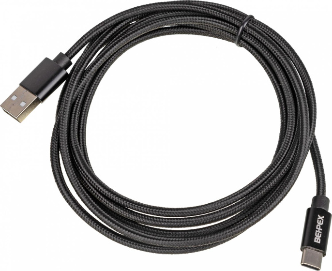 Кабель USB m -USB Type-C m 2м черный ESPADA