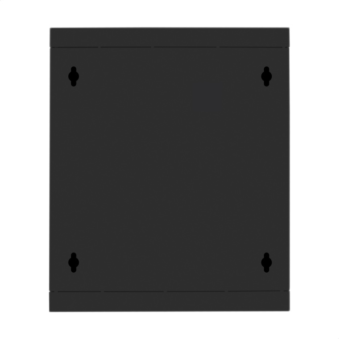 Шкаф телекоммуникационный 10" настенный 9U ExeGate EC-WM-9U.280.G.BLACK (10”, 9U, 350x280x420mm (ШхГхВ), передняя дверь закаленное стекло, пыле- и влагозащита IP23, черный RAL 9004) EX298626RUS