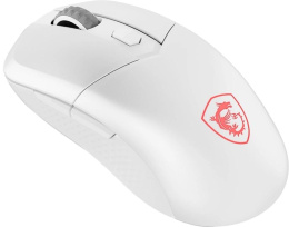 Мышь беспроводная MSI VERSA 300 W MS-8ZBD, игровая, Bluetooth/Радио, оптическая, USB, 8000dpi, белый [s12-4301440-cla]