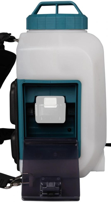 Опрыскиватель Makita DUS108Z аккум. ранц. 10л белый/бирюзовый