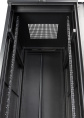 Шкаф серверный Lanmaster TWT-CBB-32U-6X10-G1 напольный 32U 600x1000мм пер.дв.стекл задн.дв.двуст. 2 бок.пан. 800кг черный