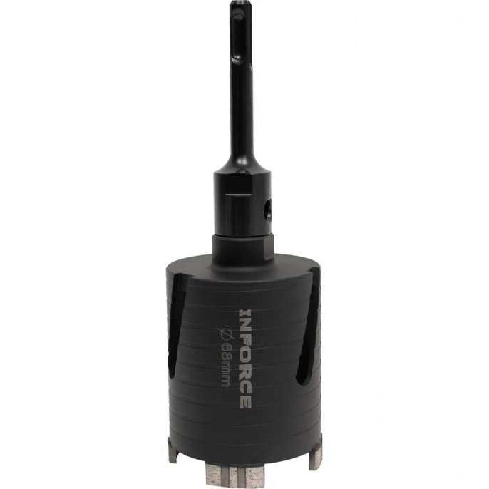 Коронка алмазная по бетону 68 мм Inforce 11-02-068