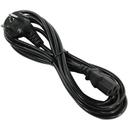 Aopen ACE021-1.8M Кабель компьютер-розетка 1.8метра 220V EURO VDE 3G*0,5mm2 [8495182274402]