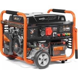 Бензиновый генератор с функцией Dual Power Daewoo GDA 9500DPE-3