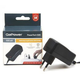 Блок питания GoPower PowerTech 500 универсальн. импульсный 1/100 (00-00015334)