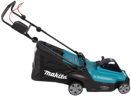 Газонокосилка аккумуляторная Makita LM004GM103,  43см, несамоходная,  4Ач, с 1 АКБ, с ЗУ