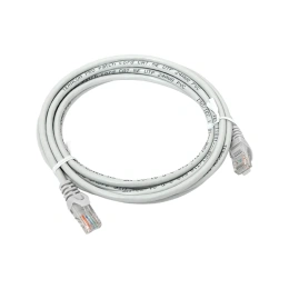 Неэкранированный патч-корд EKF teracom cat.5e 1гбит/с utp оболочка pvc серый 3м TRC-5EUTP-PVC-3M-GY