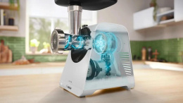 Мясорубка Bosch MFWS420W,  белый