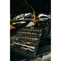 Набор инструментов Inforce 46 предметов 1/4" Inforce, Сталь Cr-V, Профессиональный, 06-07-11