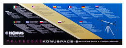 Телескоп KONUS KONUSPACE-6 60/800 AZ 76621