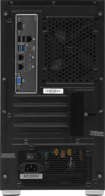 Сервер IRU Rock w9102e 1xE-2224G 1x16Gb 1x1Tb M.2 SSD C242 AST2500 2xGigEth 1x500W 2119889