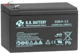 Аккумуляторная батарея BB HR 9-12 для ИБП,  12В,  9Ач