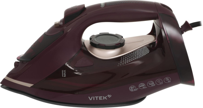 Утюг Vitek VT-IRN1204 2400Вт бордовый