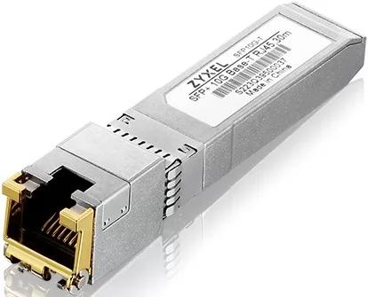 Трансивер SFP-трансивер Zyxel SFP10G-T с портом 10G RJ-45 10G Base-T , для кабеля Cat6a/7 до 30 м OEM SFP10G-T-ZZ0101F