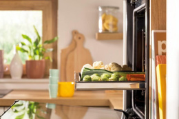 Духовой шкаф электрический Gorenje BOSB6737E06X,  77л,  дверца с 2 стеклами,  нержавеющая сталь/черный
