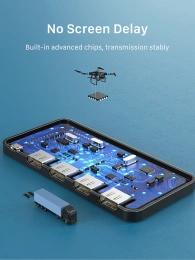 Переключатель CABLETIME CP31B (CT-HS4K3-PB) HDMI 3-в-1, 4K@30 Гц, черный