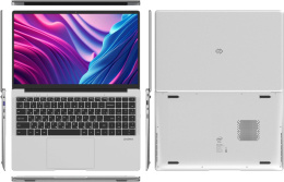 Ноутбук Digma EVE P5851 Pentium Silver N5030 8Gb SSD256Gb Intel UHD Graphics 605 15.6" IPS FHD 1920x1080 Windows 11 Pro silver WiFi BT Cam 5000mAh DN15N5-8CXW05