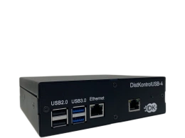 Устройство аппаратного подключения по сети DistKontrolUSB-4 с Доп. Ethernet портом 1 Gb
