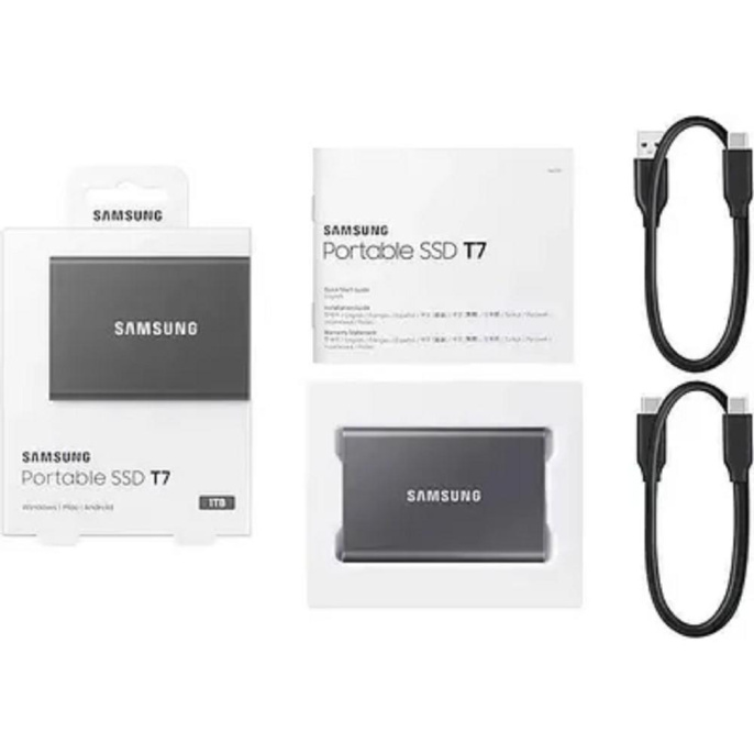 Samsung Portable SSD 1TB T7 [MU-PC1T0T/WW] USB Type-C 1.8"