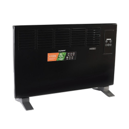 Конвектор Patriot PTC 20 E, 2000Вт, с терморегулятором, черный [633307301]