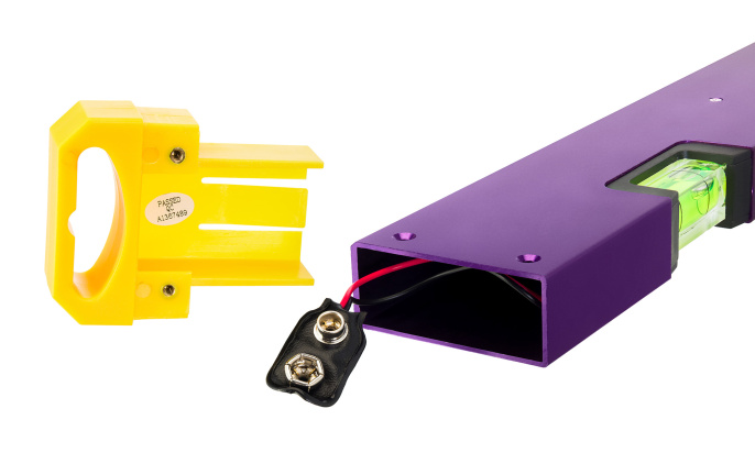 Цифровой угломер Ermenrich Verk DA40, фиолетовый