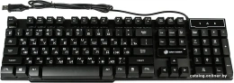 Клавиатура KGK-15U BLACK Dialog Gan-Kata - игровая с подсветкой, USB, черная