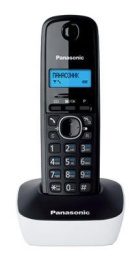 Радиотелефон Panasonic KX-TG1611RUW, белый и черный